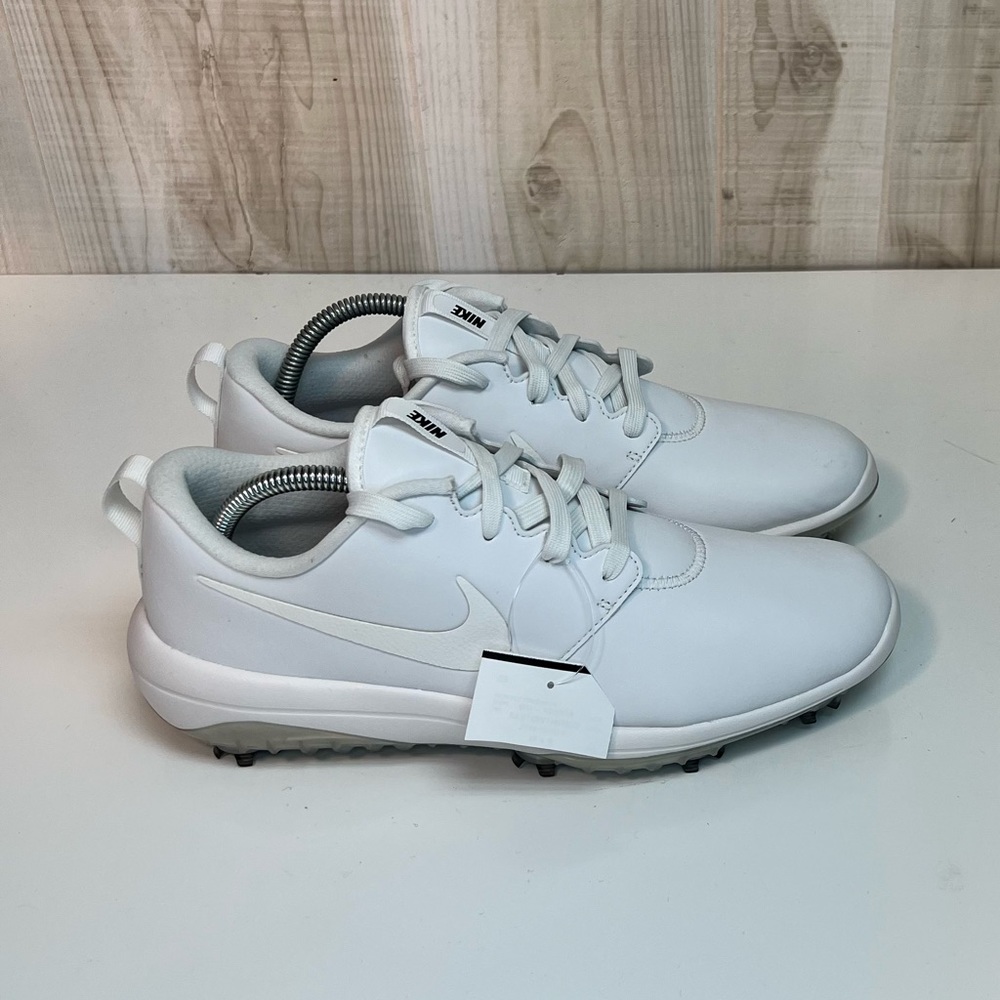 Nike Roshe G Tour Triple White AR5580-100 Men's Golf Shoes